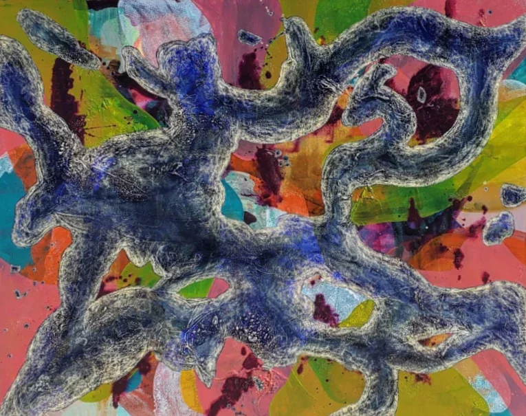 Caroline Gonzales
"My Ideas Are More Like Lava Lamps" #3
48in x 60in
Mixed Media on Canvas
$5,000
