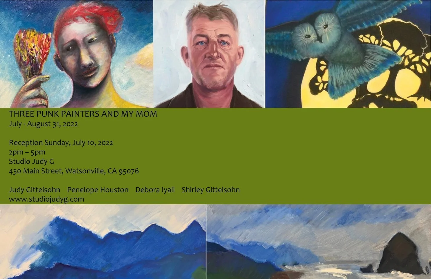 Opening Reception - Three Punk Painters and My Mom