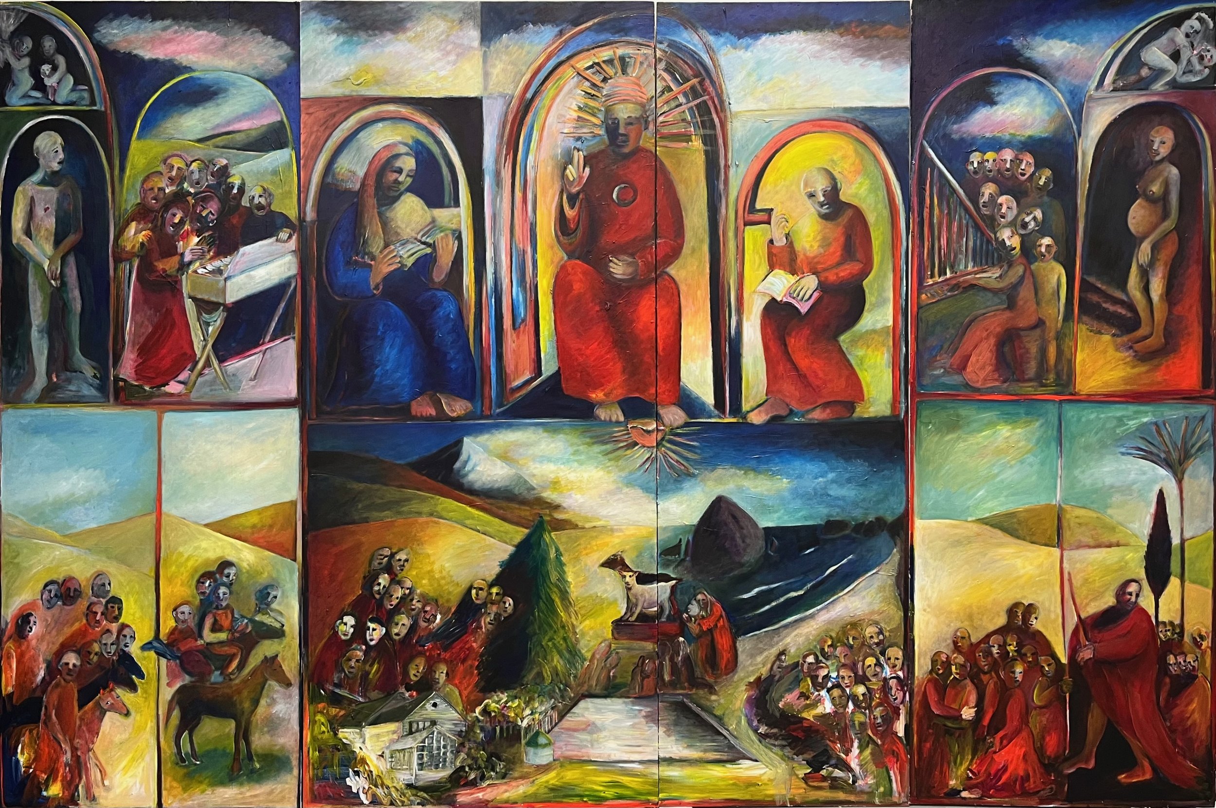 Birds Building Bridges