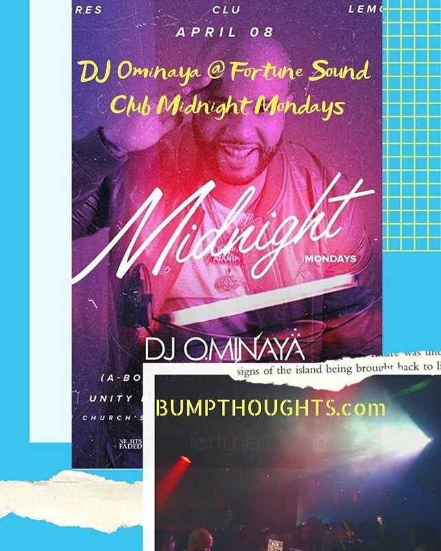 @artisthbtl &lsquo;s official DJ @djominaya stopped by @fortunesound for Midnight Monday&rsquo;s with the help of Unity Dance Company &amp; Routine Supply

review @ bumpthoughts.com