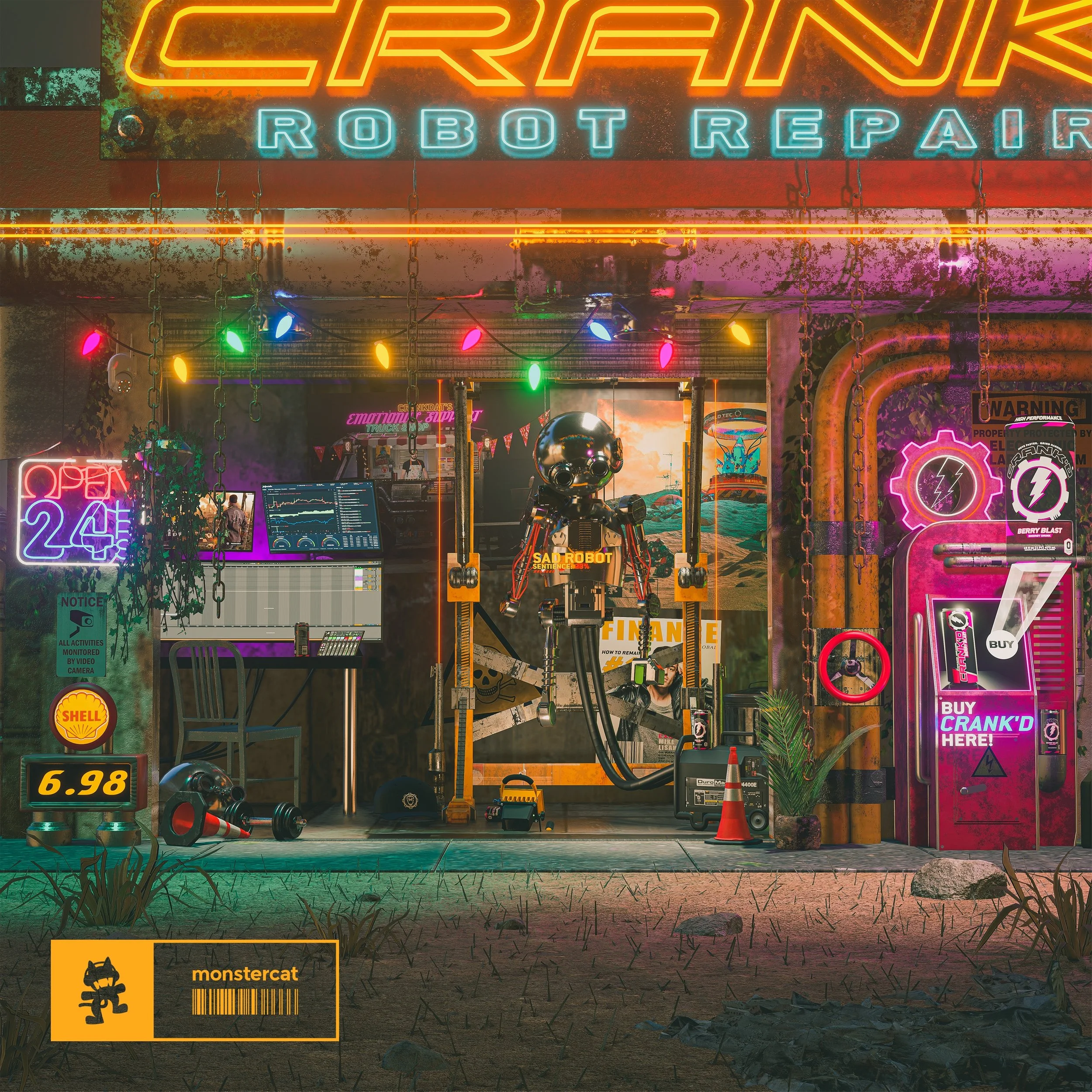 CRANKDAT Uses Nostalgia to Inspire Modern Sound on his Sad Robot EP