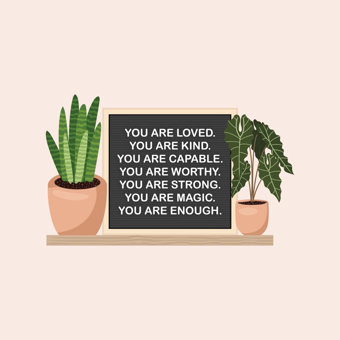 As we start a new week, it's important to remind ourselves of some fundamental truths: you are loved, you are strong, you are capable, and you are enough. 💖💪

In the hustle and bustle of life, it's easy to forget these simple yet profound affirmati