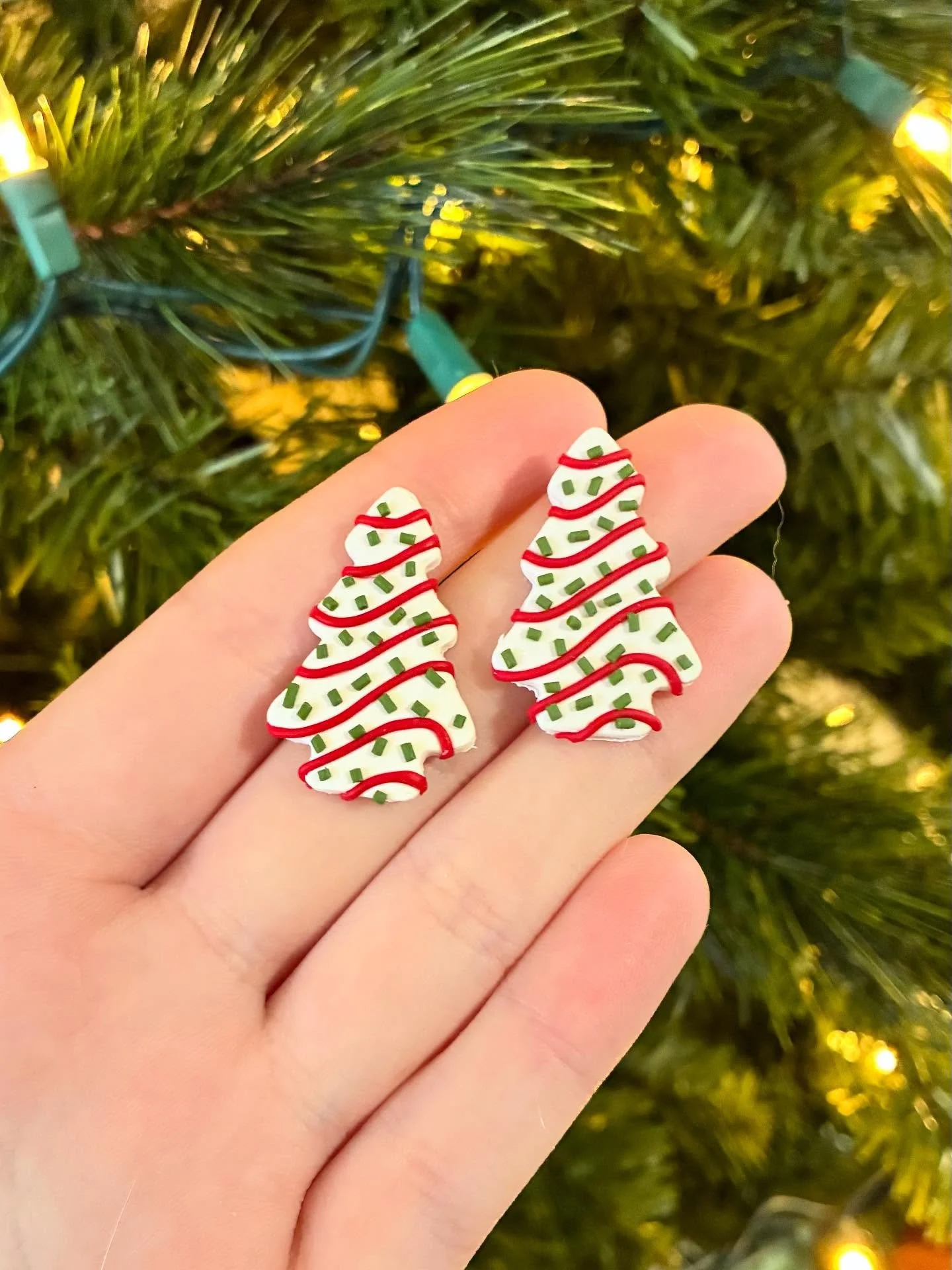 Hard at work with this Christmas launch that we haven&rsquo;t been posting on social media much lately, oops 😅

Yesterday I made quite a few pairs of our most popular holiday earrings that I&rsquo;m going to finish working on this week. However, I a