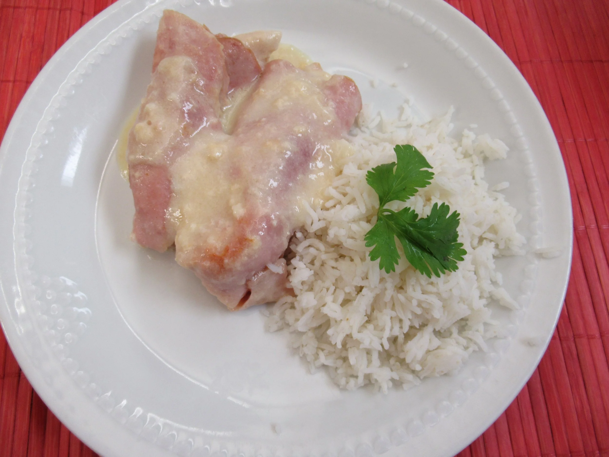 Chicken Cordon Bleu & Rice.JPG
