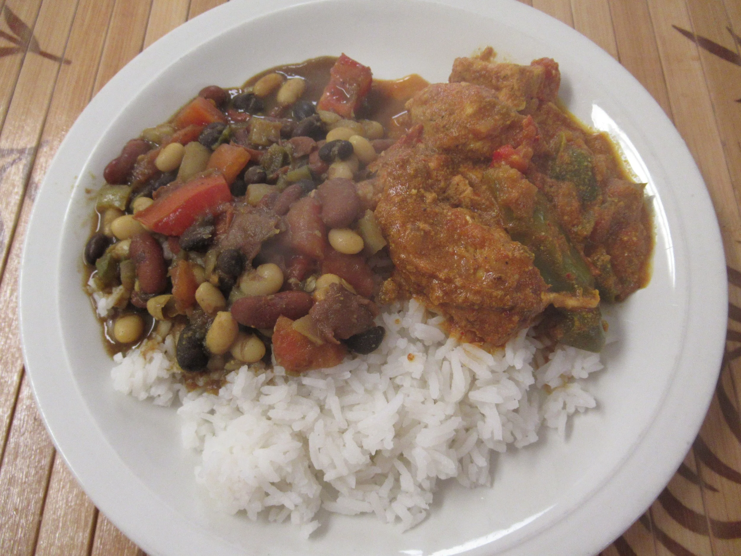 Chicken Tikka & Mixed Bean Curry.JPG