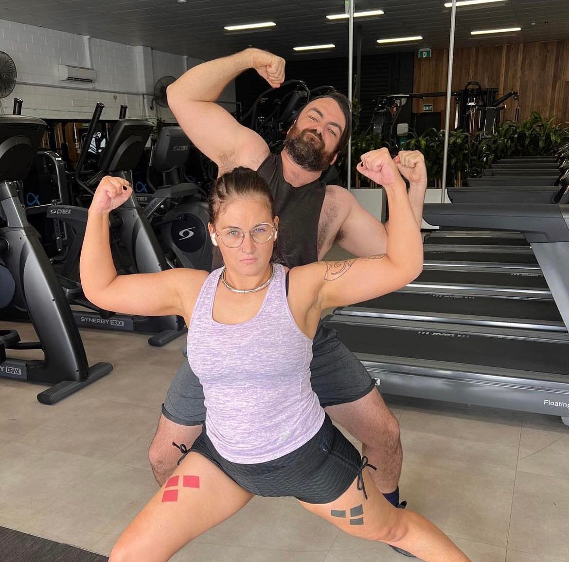 🏋️&zwj;♀️🏋️COUPLES THAT GYM TOGETHER, STAY TOGETHER!🏋️&zwj;♀️🏋️
ft. Jess &amp; Bobbie

You can meet this AMAZING woman 🙌 every MONDAY 7am for her killer NINJA class &amp; every TUSEDAY 9am for her newest class KETTLEBELL. 🥰🏋️&zwj;♀️

Bookings 