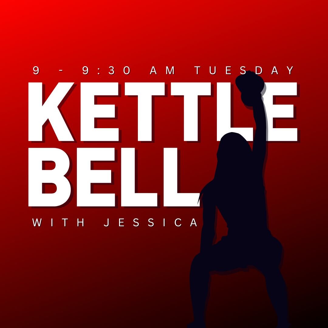 ✨🏋️&zwj;♀️KETTLEBELL CLASS🏋️&zwj;♀️✨

Starting next week, Jess will be running her newest KETTLEBELL class from 9 - 9:30am. So start your Tuesday off right with JESS.😘🥳

Do not fear... ANJ'S HIIT class is still running from 9:30am🙌

Bookings are