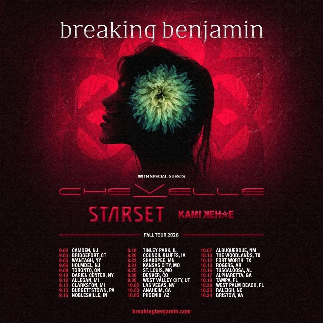 Breaking Benjamin Announce Massive Fall U.S. Tour Following “Awaken” Success