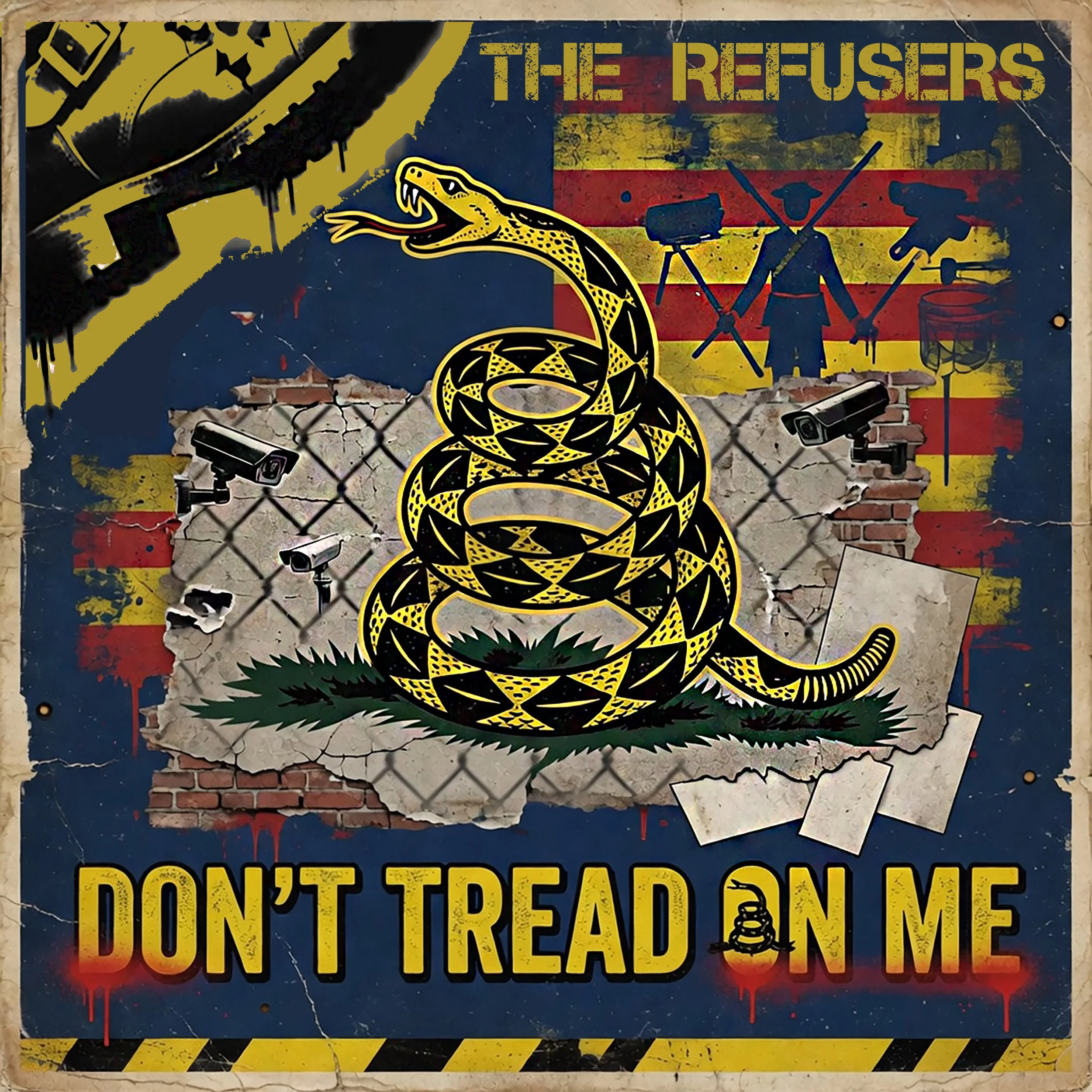 The Defiant Rock Spirit of The Refusers’ “Don’t Tread On Me”