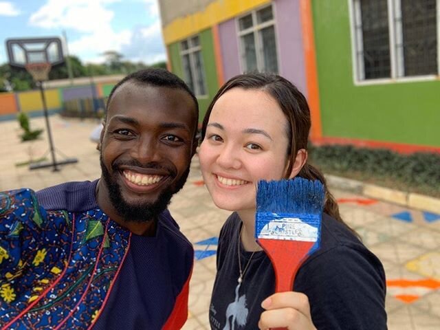Our volunteers bring experience, joy and hope to our entire campus!! #Semesteratsea #volunteer #educaton #Ghana #Africa