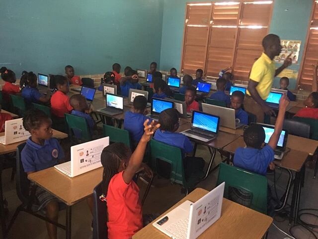 At Semanhyiya American School, we are preparing our students for the future! #technology #educationforall #SAS #Ghana #Africa