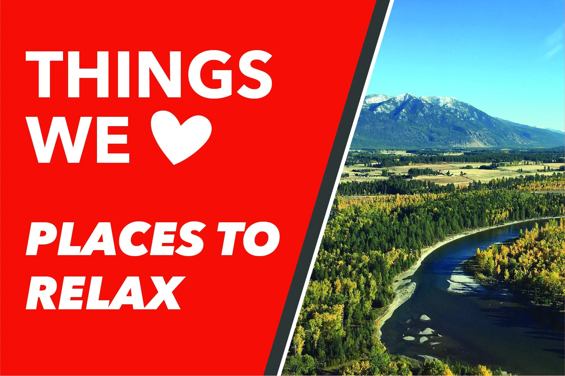 Things We Love: Places to Relax