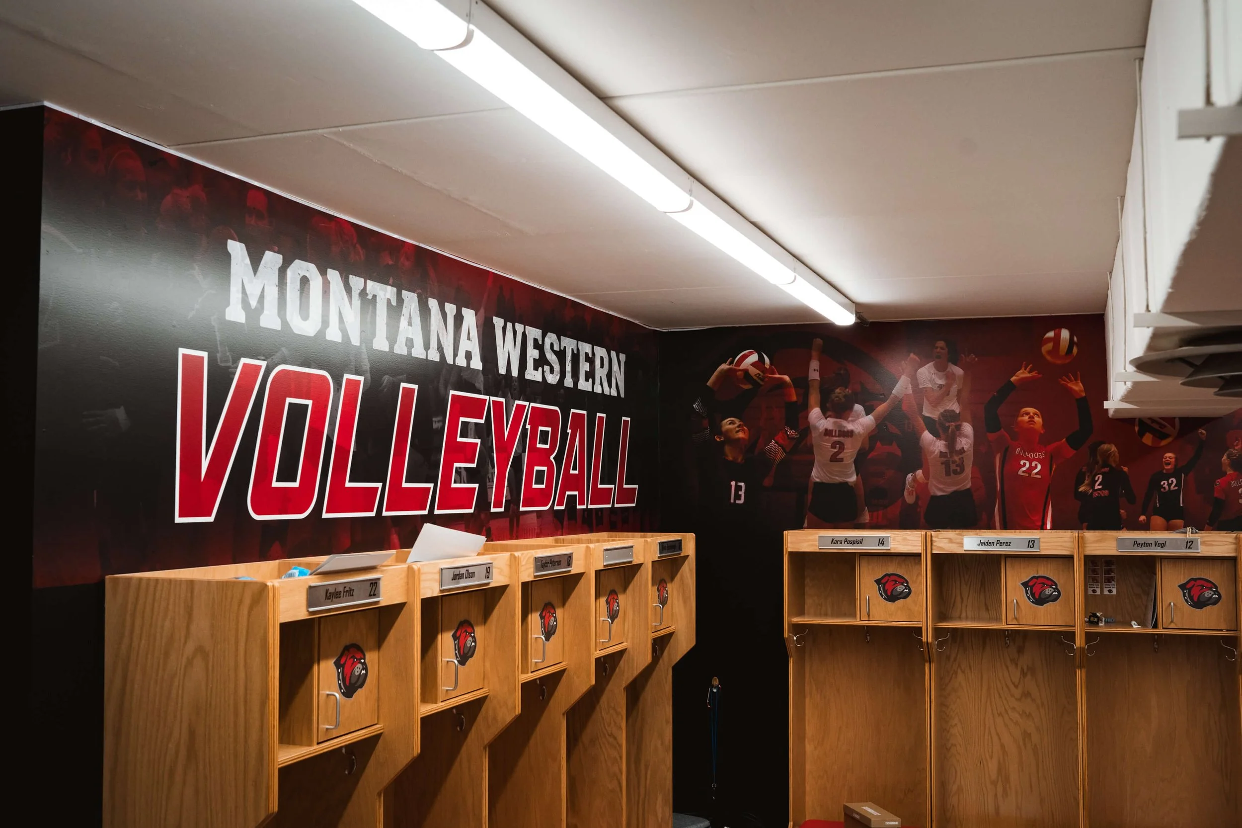 Custom Locker Room