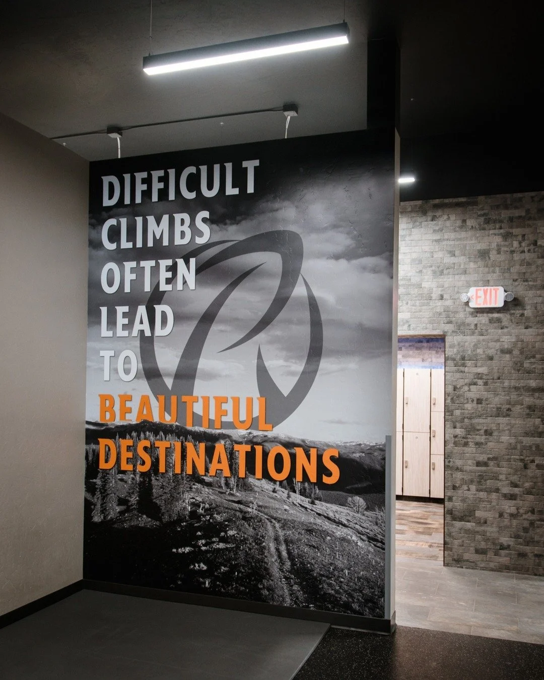 Throwback to the Ridge Downtown&rsquo;s remodel a couple years back. We wrapped the walls with bold, high-impact graphics, and they&rsquo;re still looking as fresh today as the day they went up. Proof that quality materials and printing make a lastin