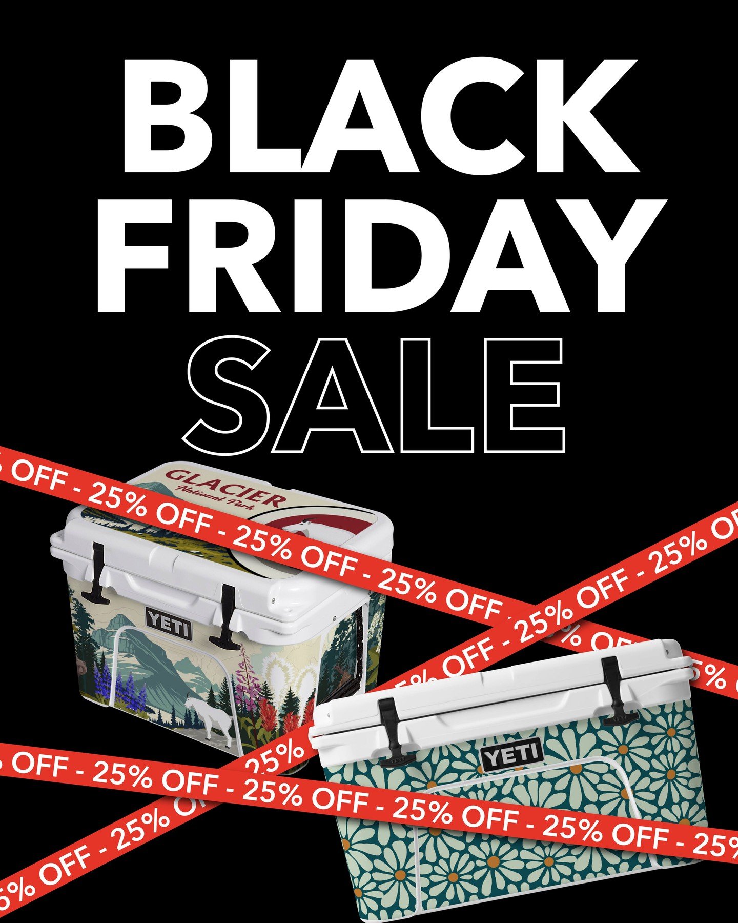 BLACK FRIDAY SALE is LIVE! 📣
All cooler wraps are 25% OFF now through Sunday (11/30/2025)

Click the link our bio to start shopping!

the-wrap-agency.myshopify.com/collections/yeti-wraps
.
.
.
#blackfriday #blackfridaysale #coolerwrap #vinylwrap #vi