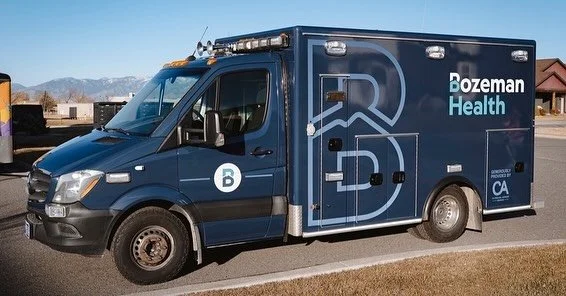 Swipe to see the before...bit of a glow up if we do say so ourselves. 💅 Thank you to @bozeman_health for the opportunity and ALL that you do!
.
.
.
#vehiclewrap #ambulancewrap #vinylwrap #fullwrap #healthcare #bozeman #community #3Mvinyl #vinylwraps