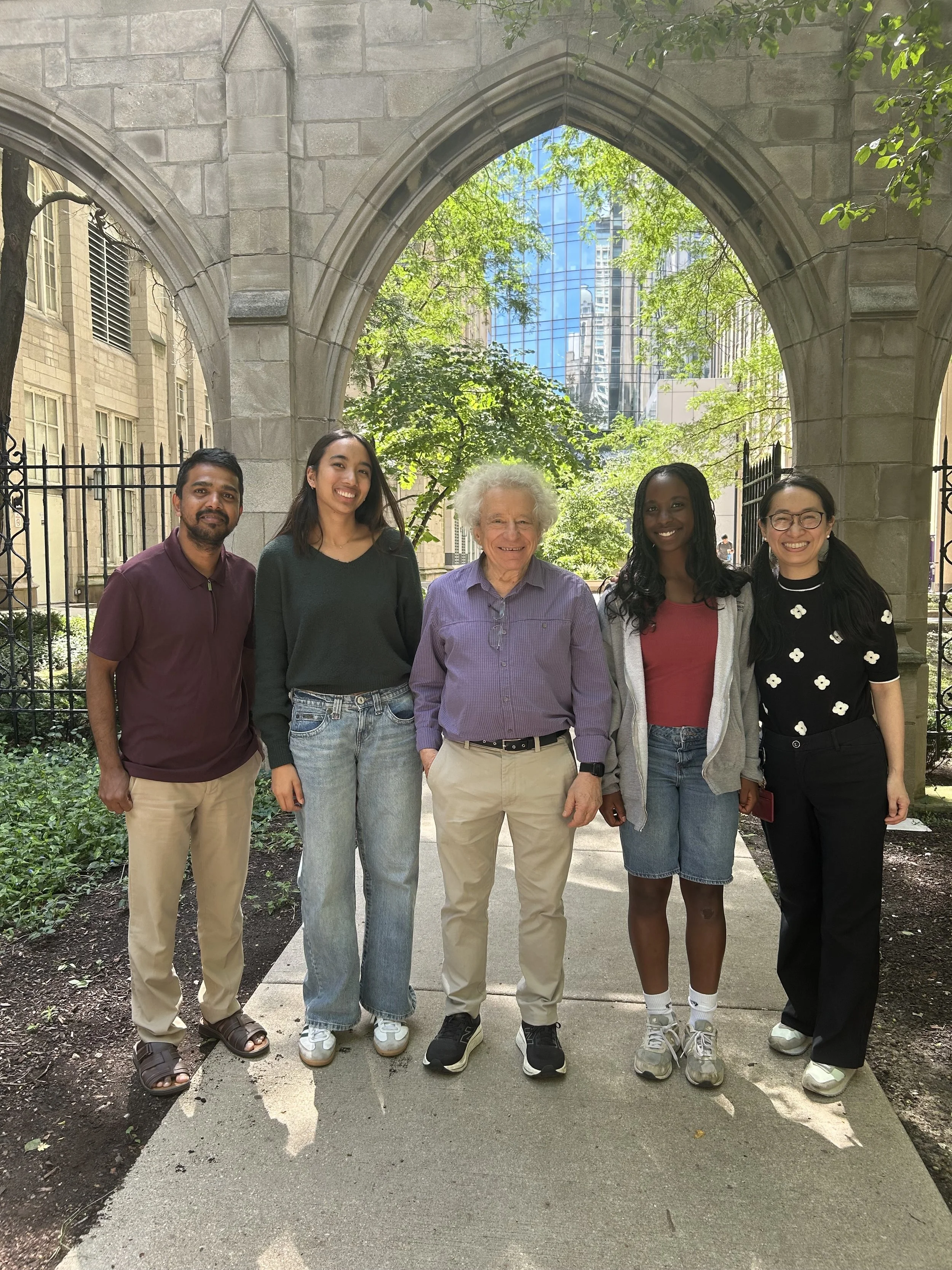 Summer Interns with Mentors and PI 