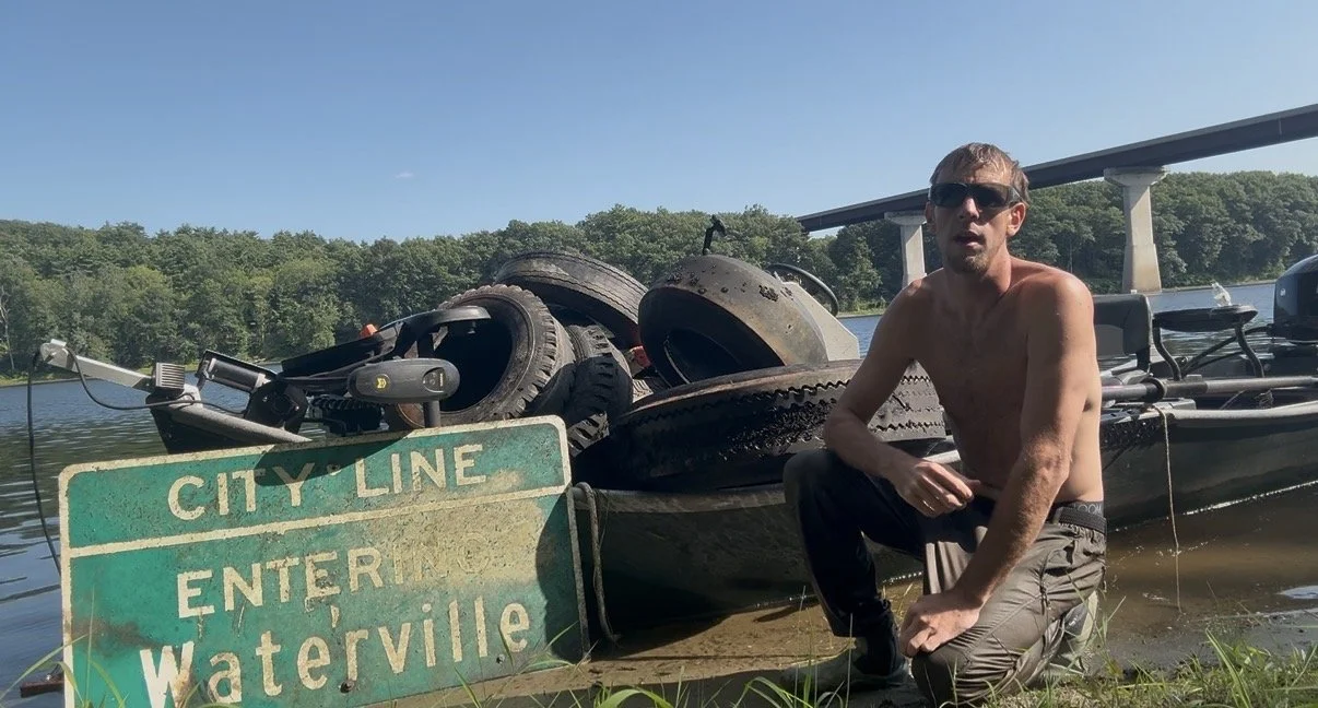 Help Remove Hundreds of Abandoned Tires from Maine's Rivers