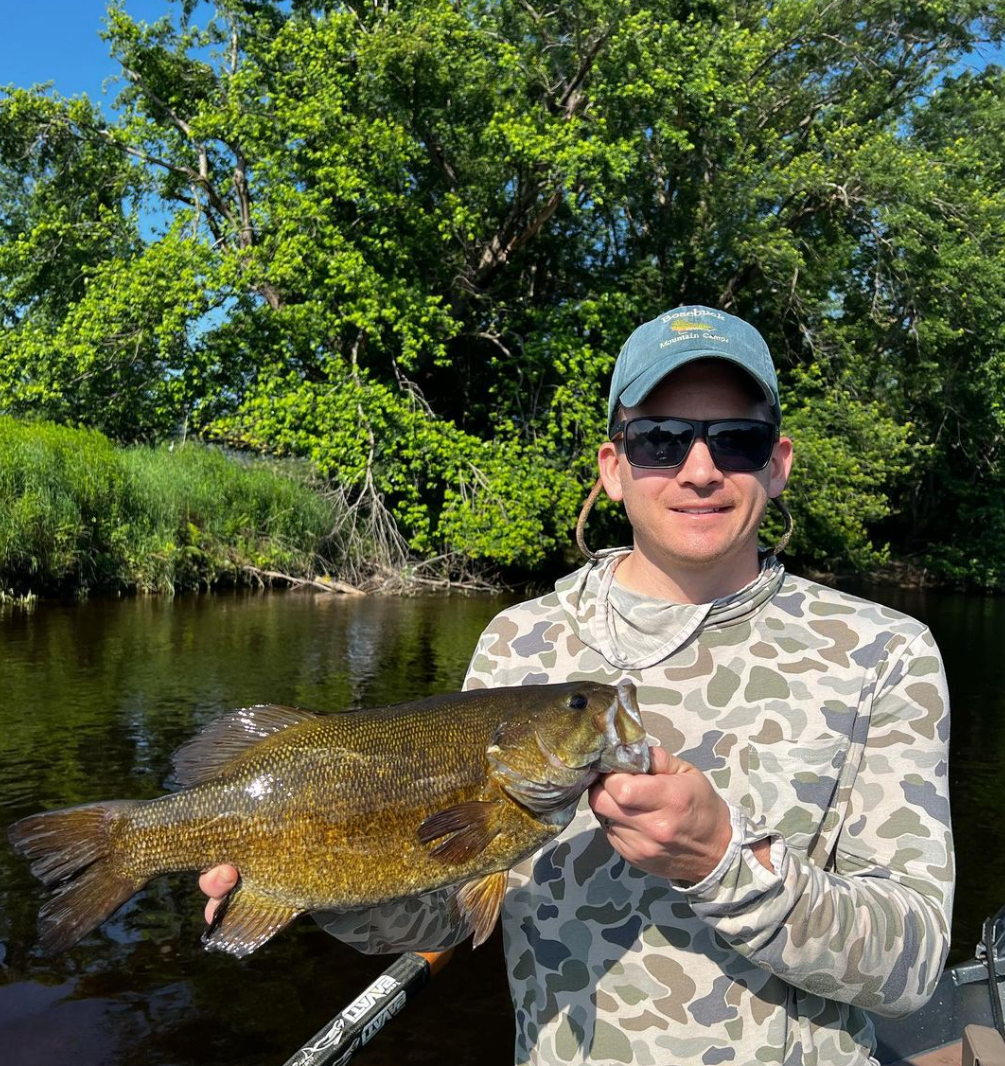 Upper Androscoggin River, Maine | Guided Boat Trip | Smallmouth Bass