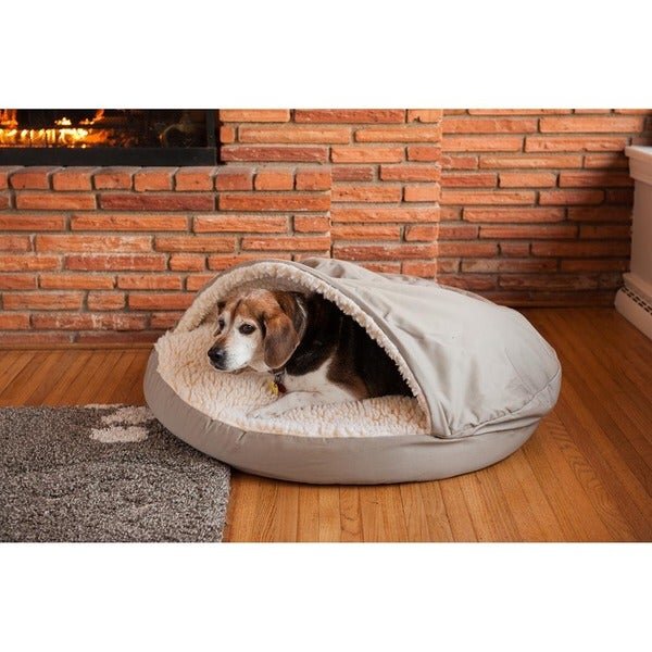 dog bed with built in blanket