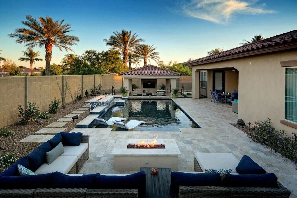 Presiential Pools with water feature