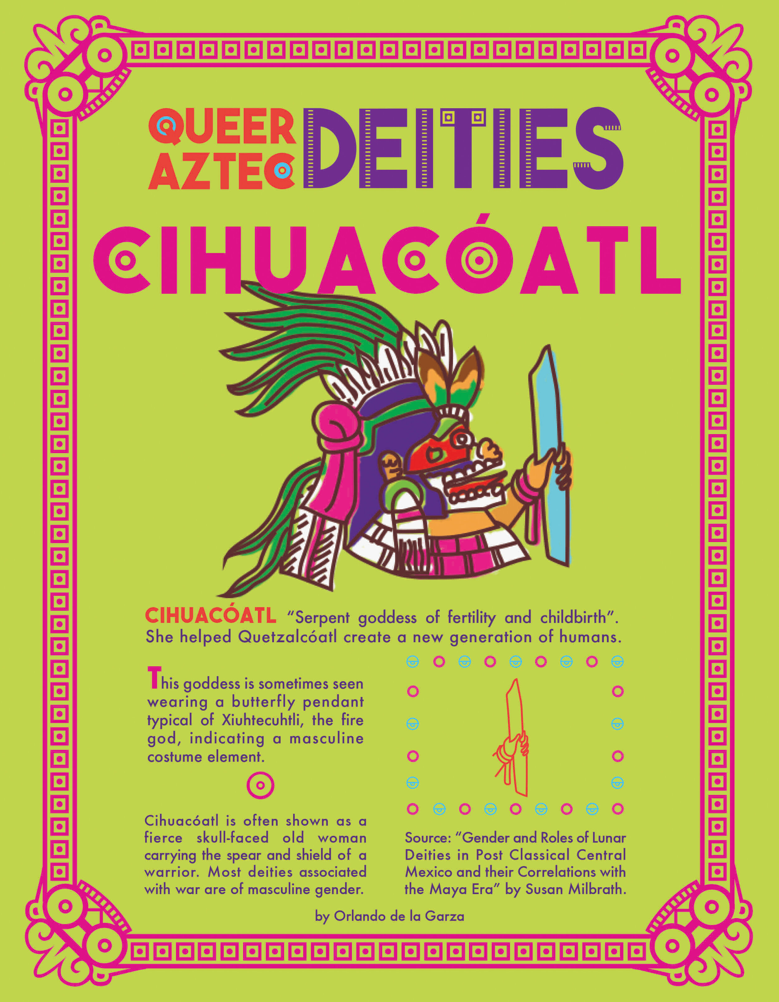 Cihuacóatl – ISO Queer Gods Exhibition at Root Division Gallery