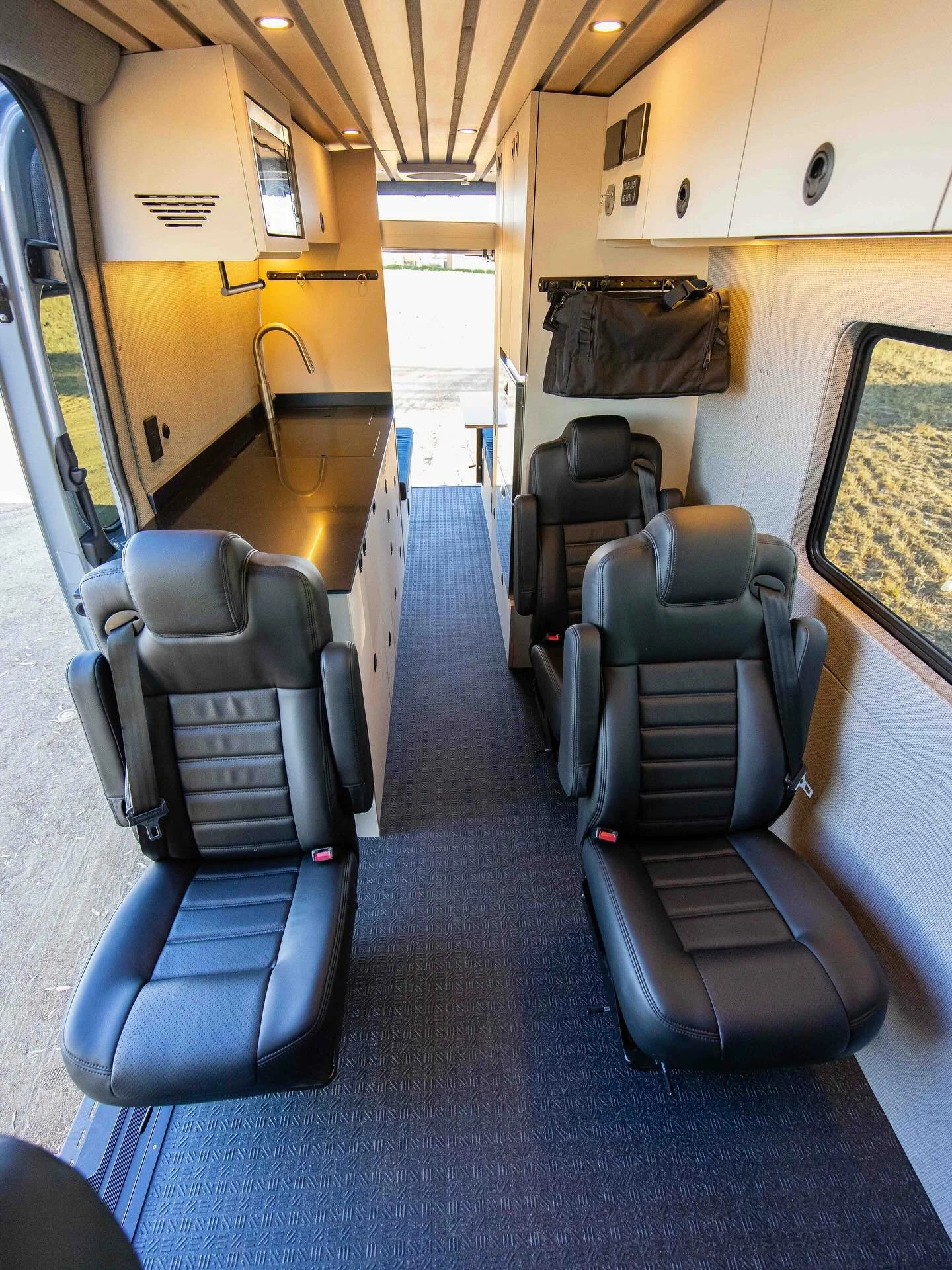 The most recent creation to leave our shop doors! 

Click the link in our bio for a walk-through video of this build. #offthegrid #sprintervan #vanconversion #builtwithintegrity