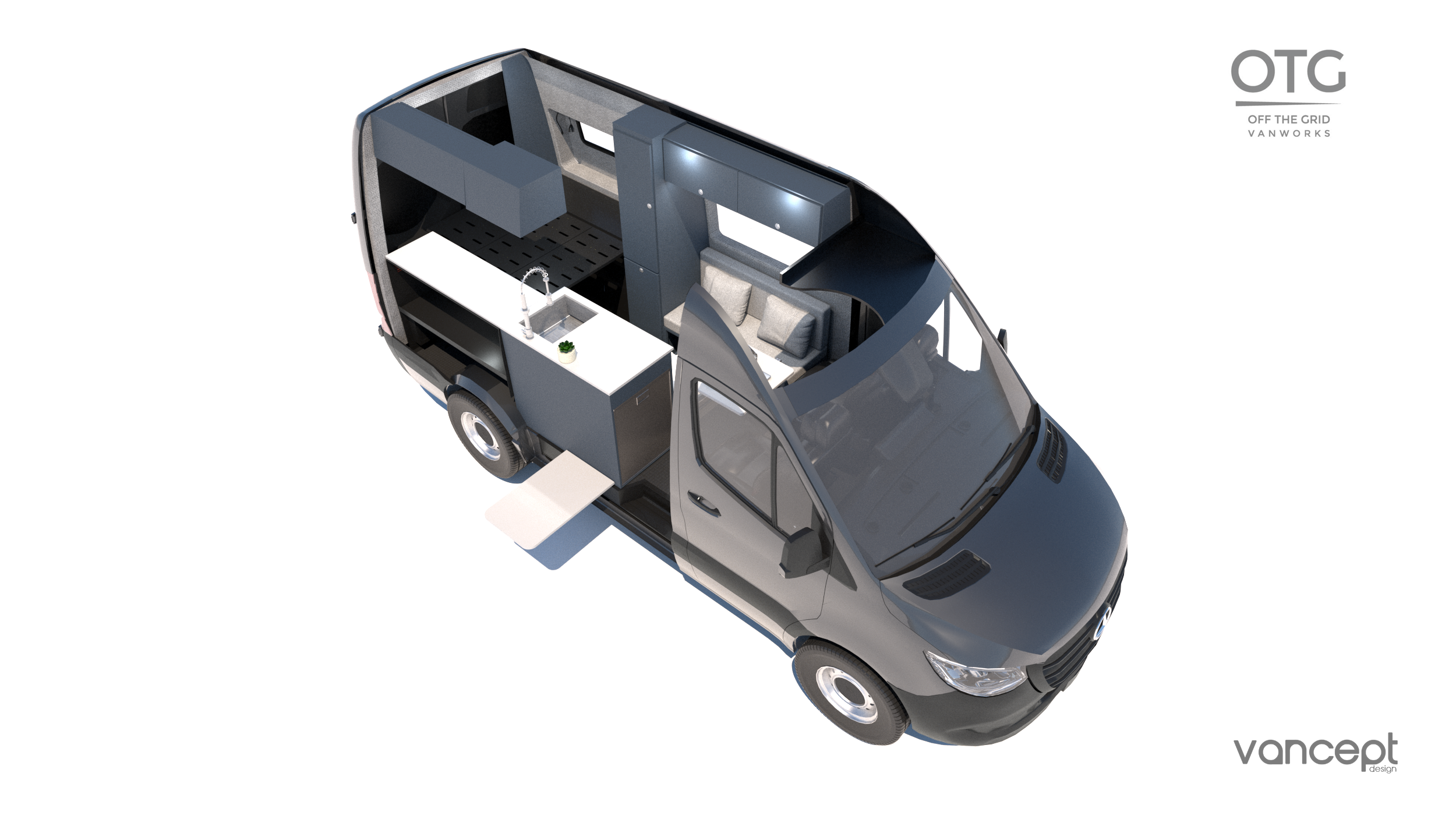 Sprinter Van Conversions - Off the Grid Vanworks - Custom Adventure Van ...