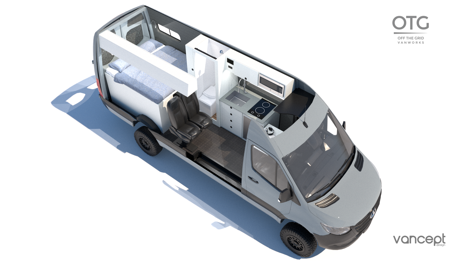 Sprinter Van Conversions - Off the Grid Vanworks - Custom Adventure Van ...