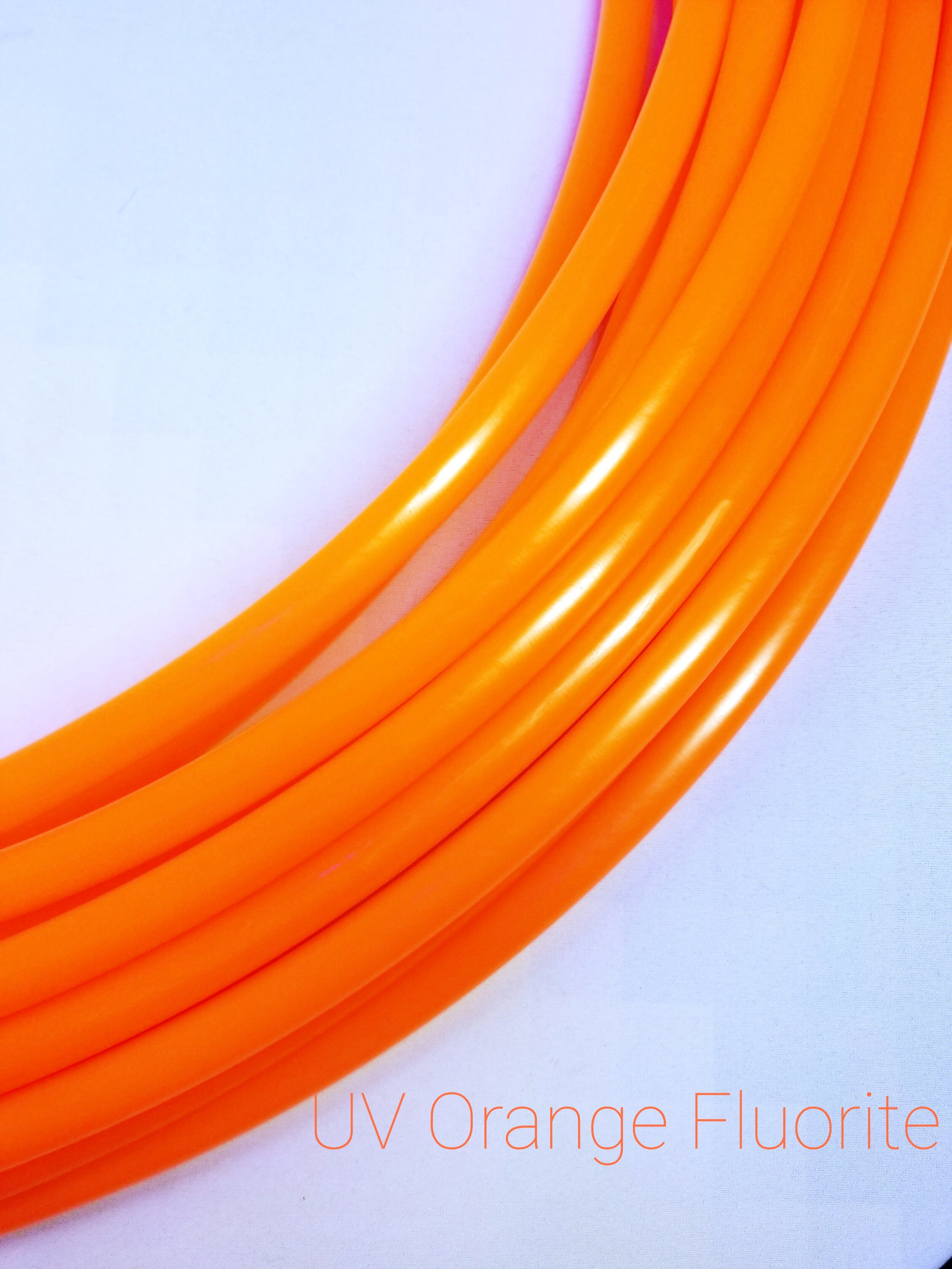 Collapsible Travel Hoop-UV Orange/Black Details about   Echo Hoops 