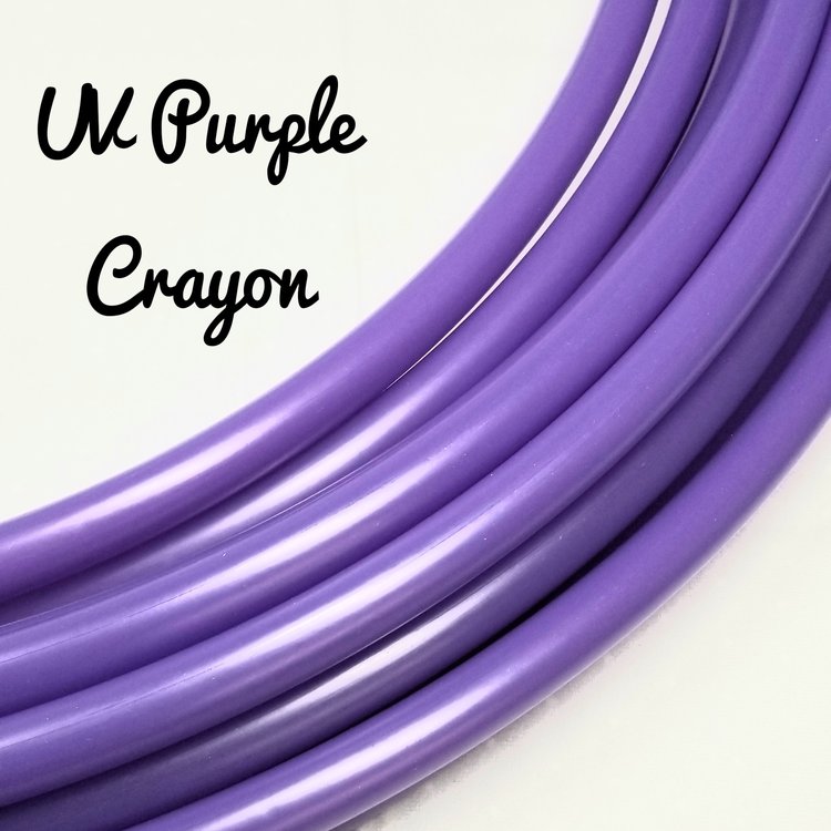 UV Purple Crayon Polypro Hula Hoop ~ 3/4 Only — LiviJoyHoops