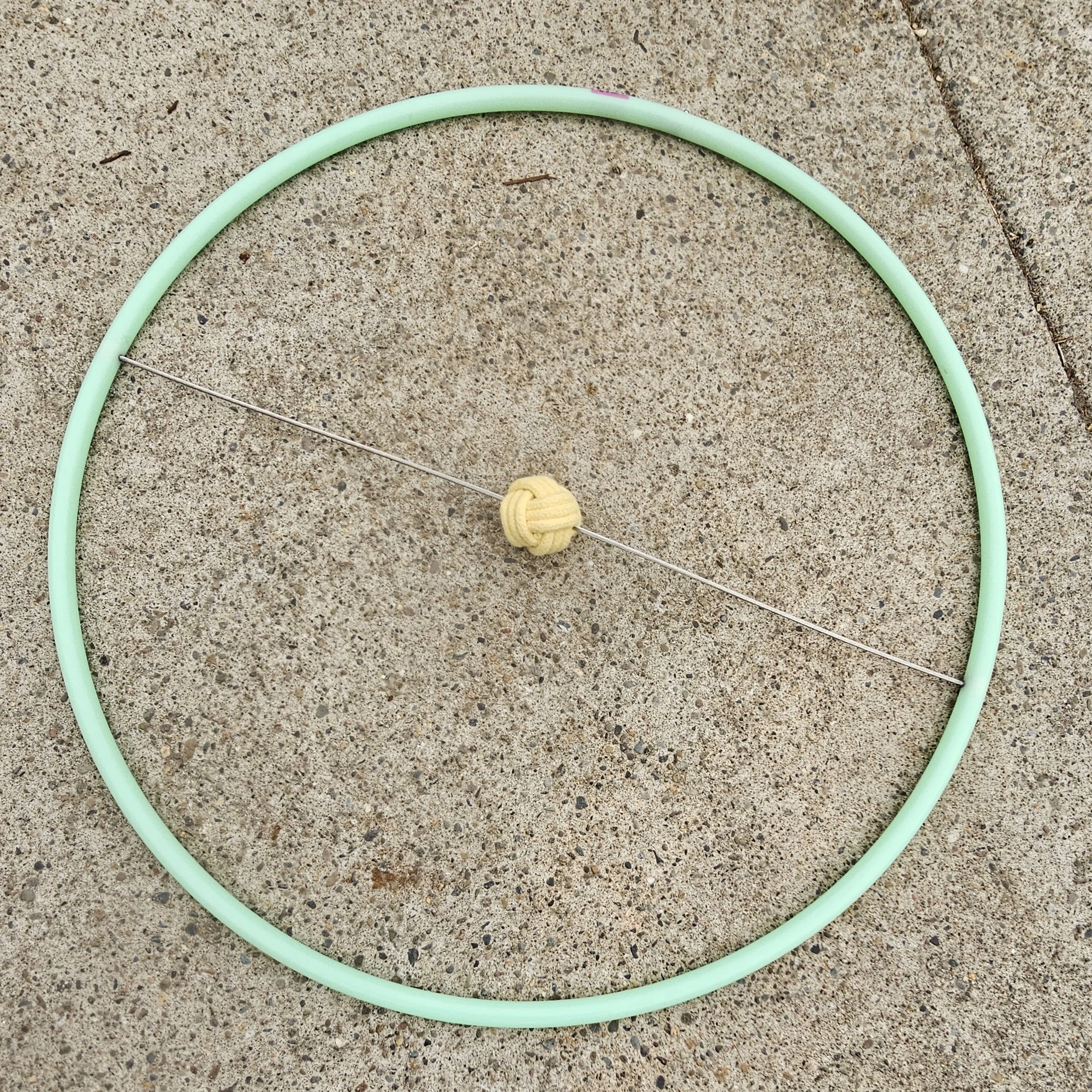 UV Mint  Fire Iso Hoop sold individually