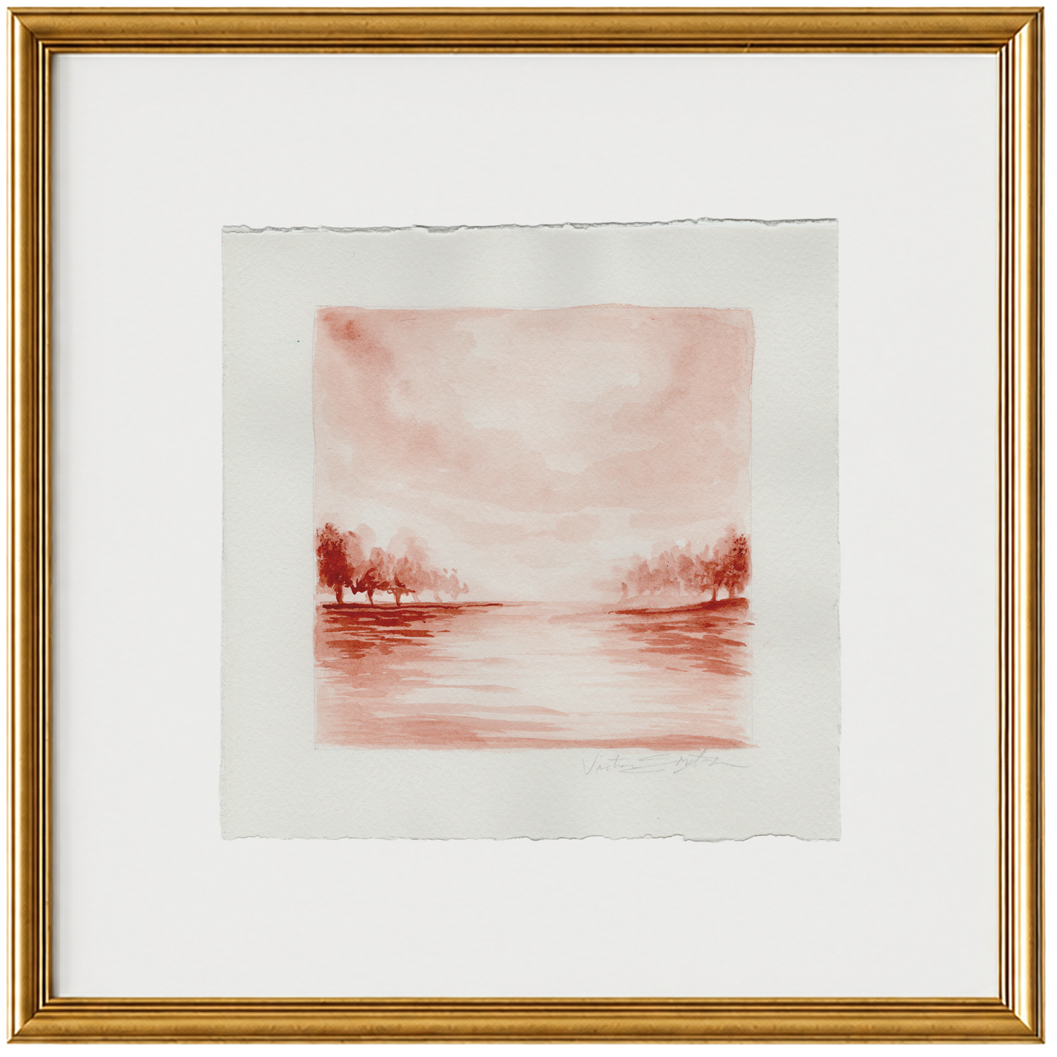 Burnt Sienna Study No. 3
