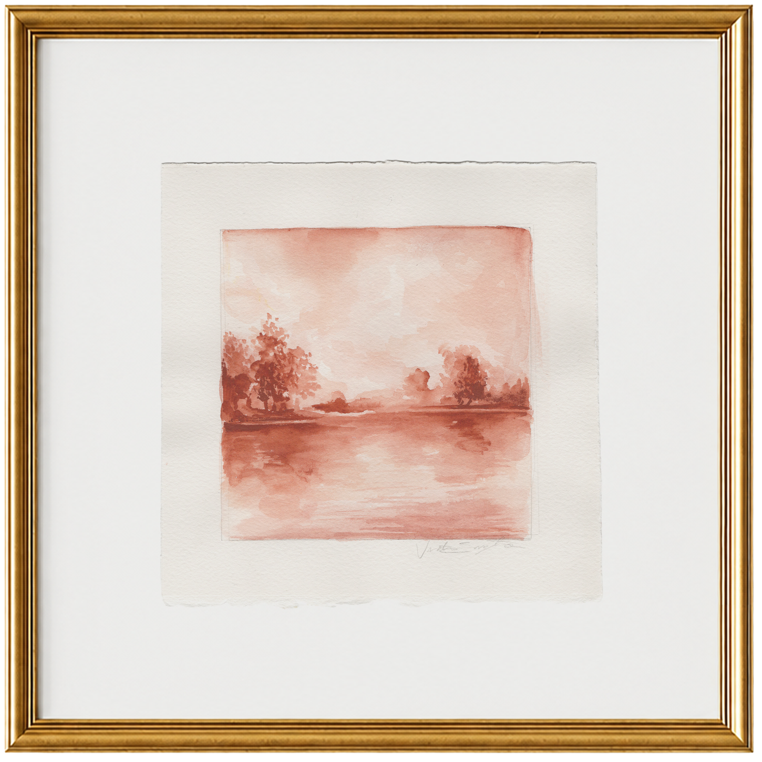 Burnt Sienna Study No. 2