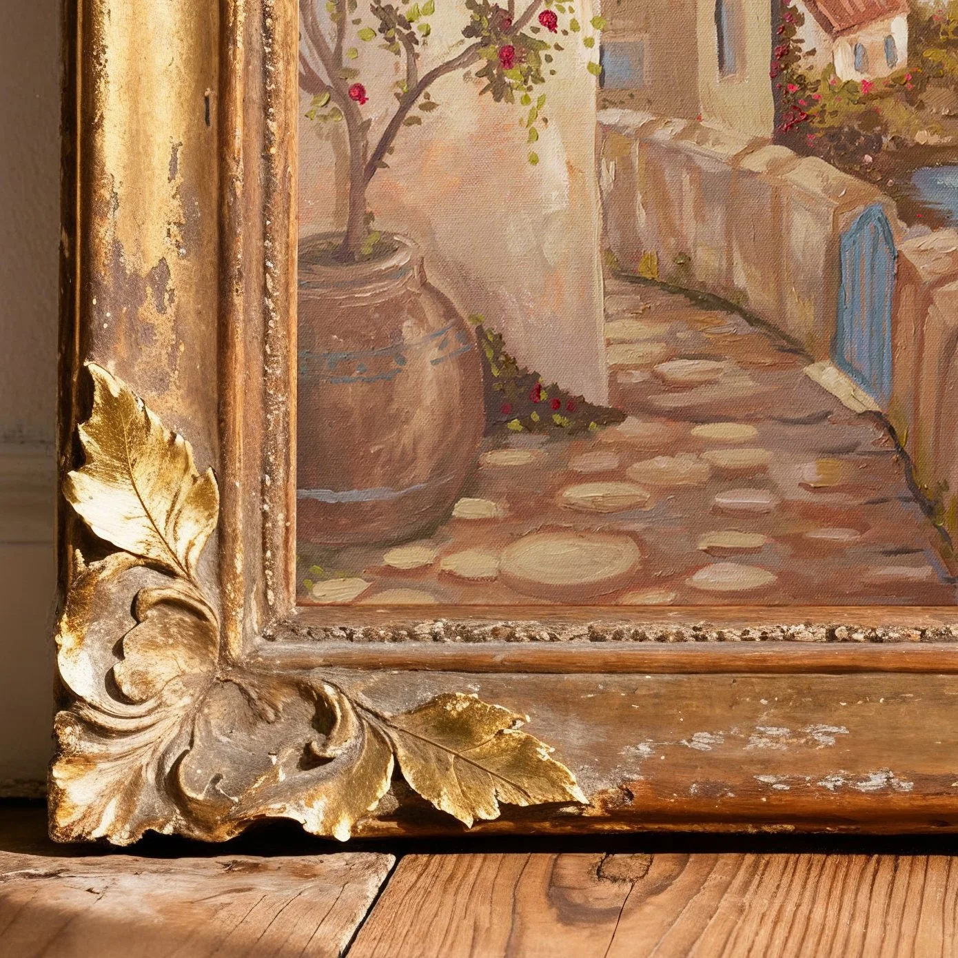 Down-to-the-Sea---Greek-Trapezi---Oil-Painting-by-Victoria-Smyrniotis--Detail-1.jpg