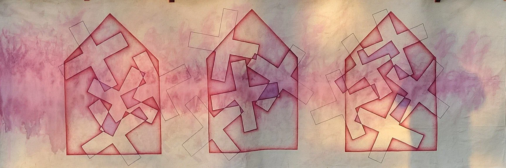 Where Will They Go
144x48 Acrylic on Canvas