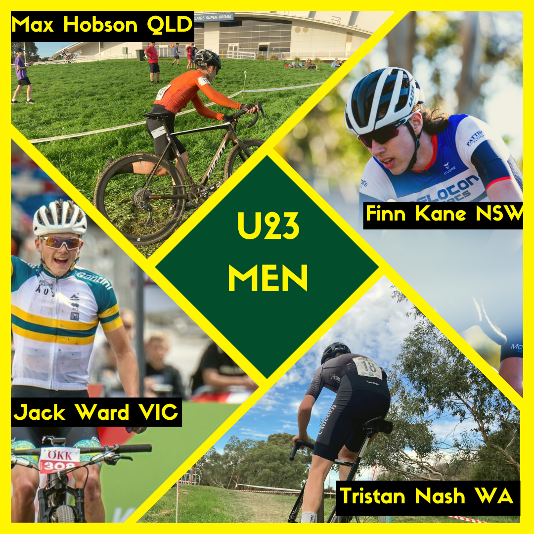 Australian National CX Championships 2023: U23 and U19 Men’s Preview