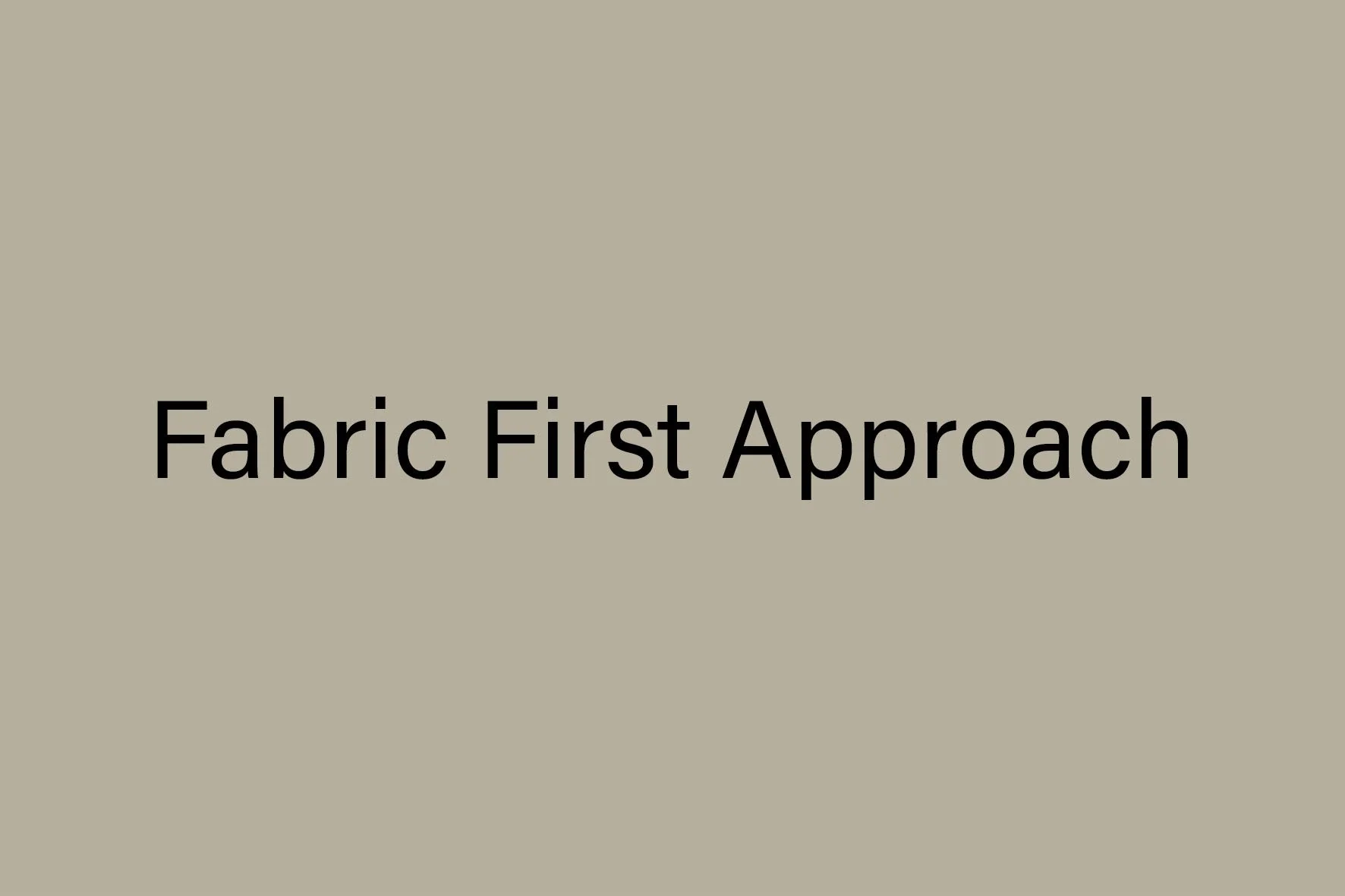 Fabric First Approach: Why the Building Comes Before Systems in Retrofit