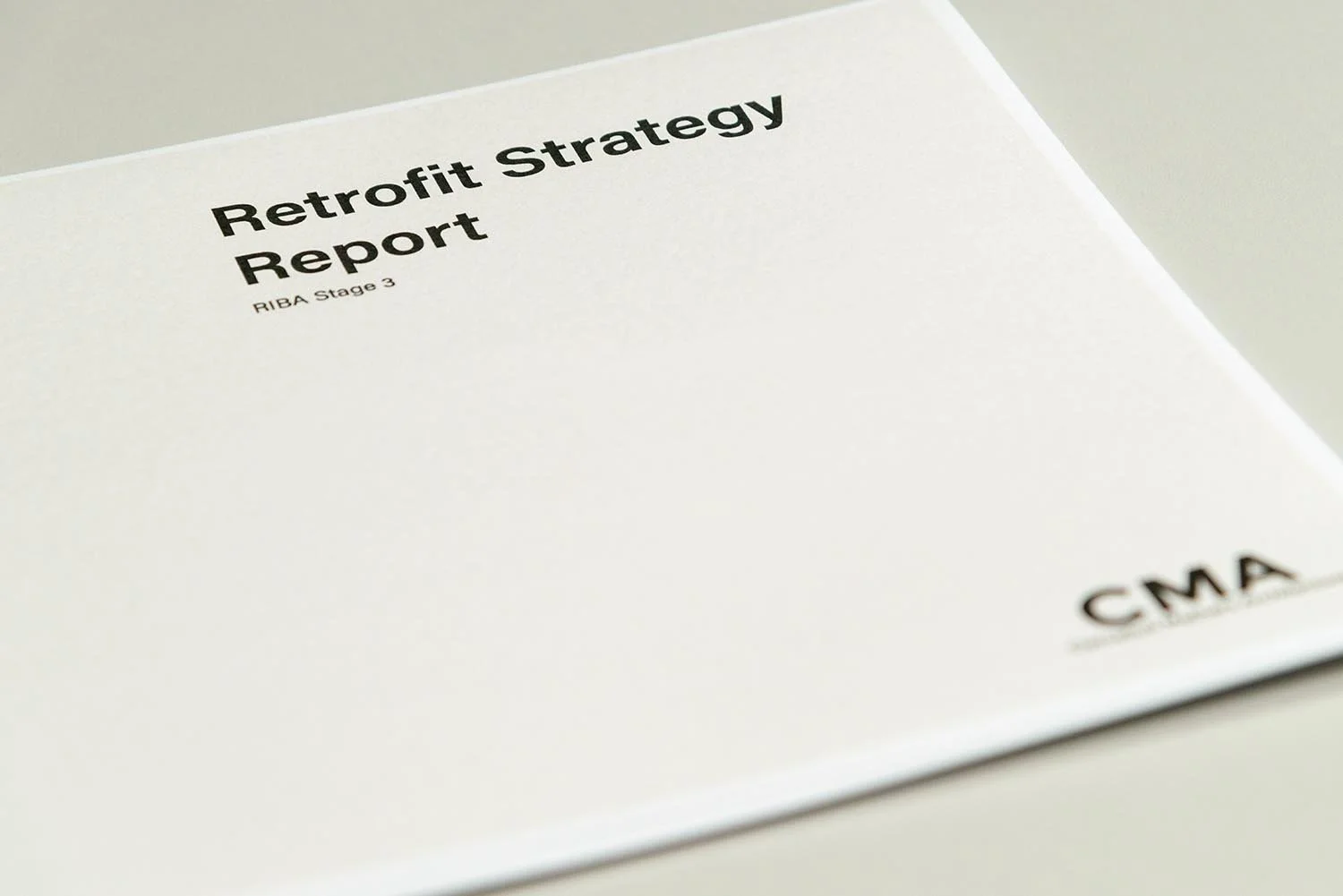 Studio CMA retrofit strategy report with Passivhaus modelling for a low-energy home upgrade