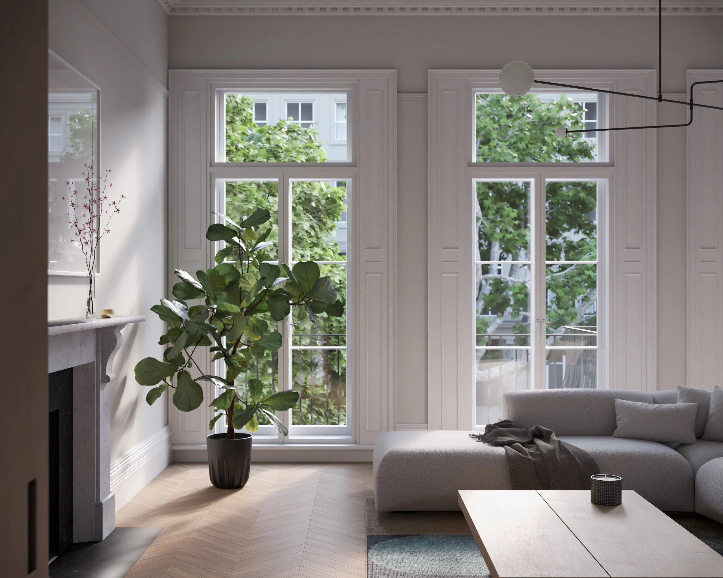 Victorian townhouse retrofit in Little Venice by Studio CMA, combining period character with improved comfort and energy performance.
