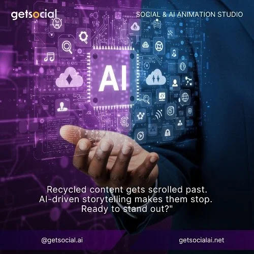 Generic content gets ignored. AI-powered creativity captures attention. Let&rsquo;s transform your brand with bold, engaging storytelling!

#AIContent #SocialMediaRevolution #BoldBranding #NextGenMarketing #EngagementBoost #AIStorytelling #DisruptThe