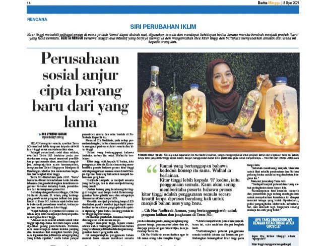 Feature on Berita Harian