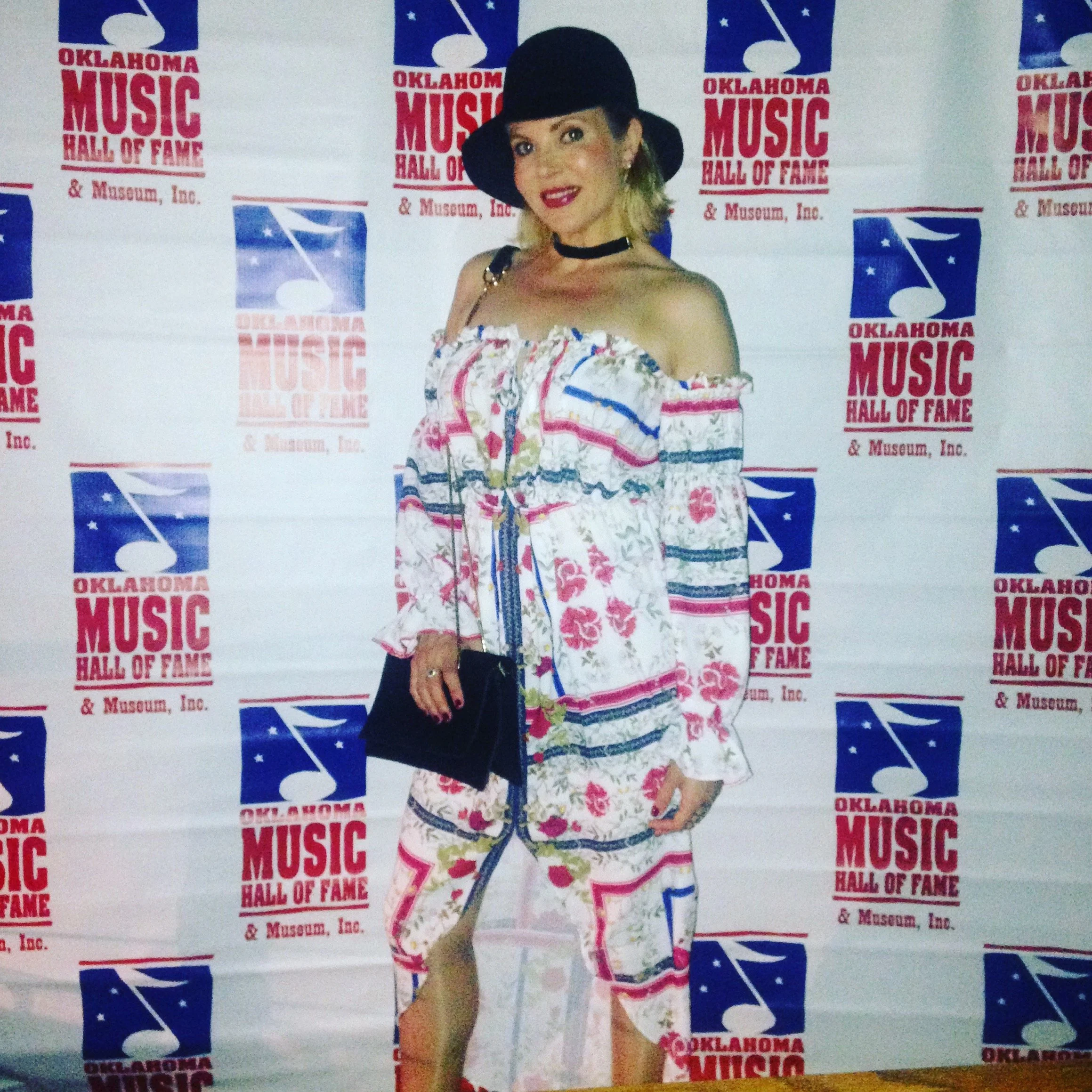 Bare Bones 2018 Oklahoma Music Hall of Fame Red Carpet.JPG