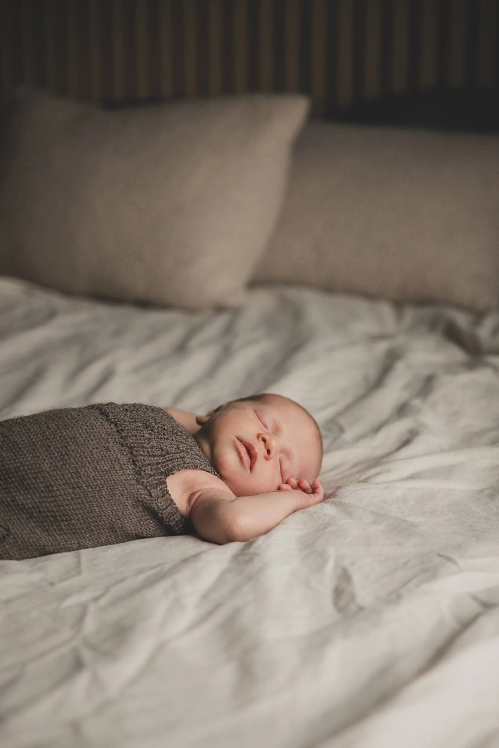 Naturlig nyfødtfotograf i Innlandet