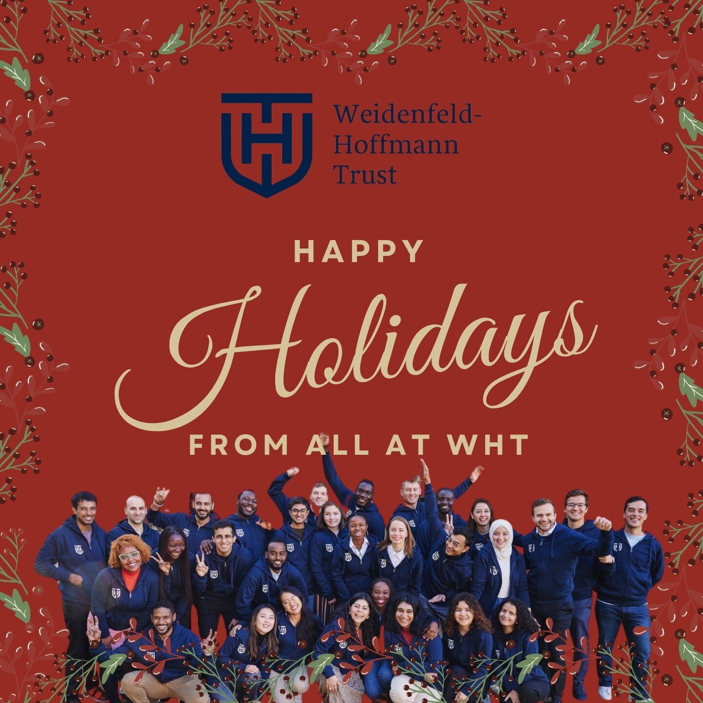 Season's greetings from the WHT and we wish everyone a peaceful vacation! 

Apply for the Weidenfeld-Hoffmann Scholarships before the January deadline: https://www.ox.ac.uk/admissions/graduate/fees-and-funding/fees-funding-and-scholarship-search/weid