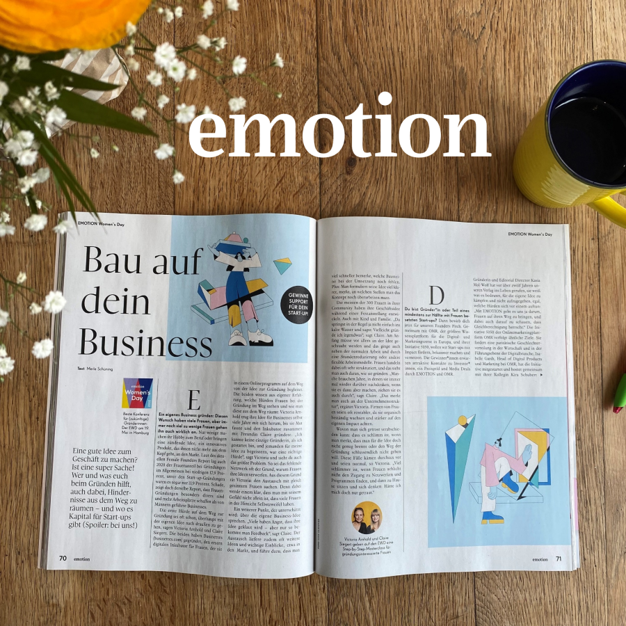 Artikel EMOTION: Bau auf dein Business