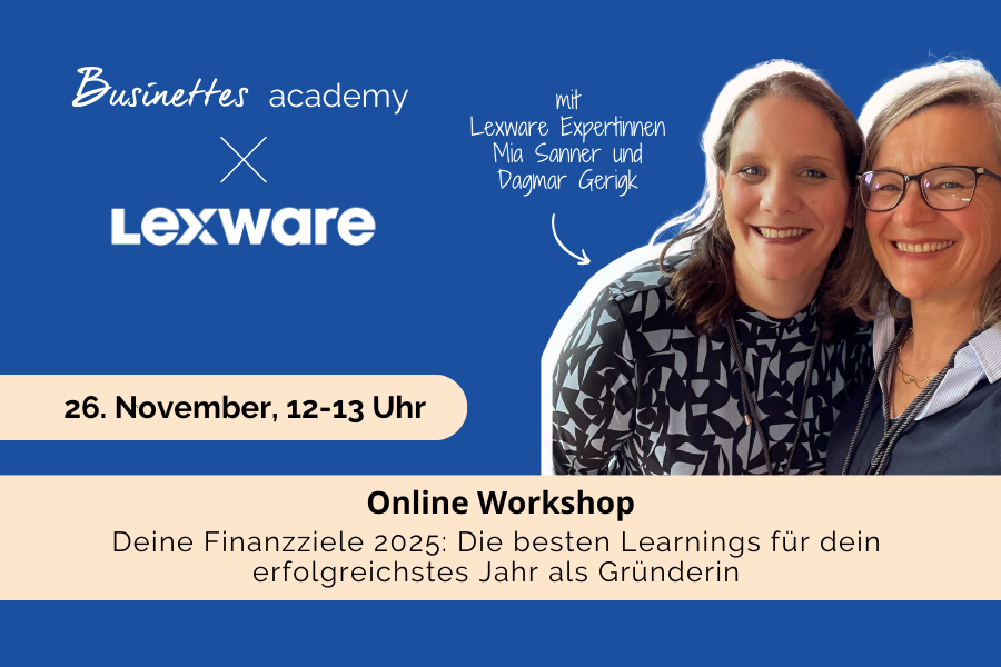 Deine Finanzziele 2025: Die besten Learnings für dein erfolgreichstes Jahr als Gründerin