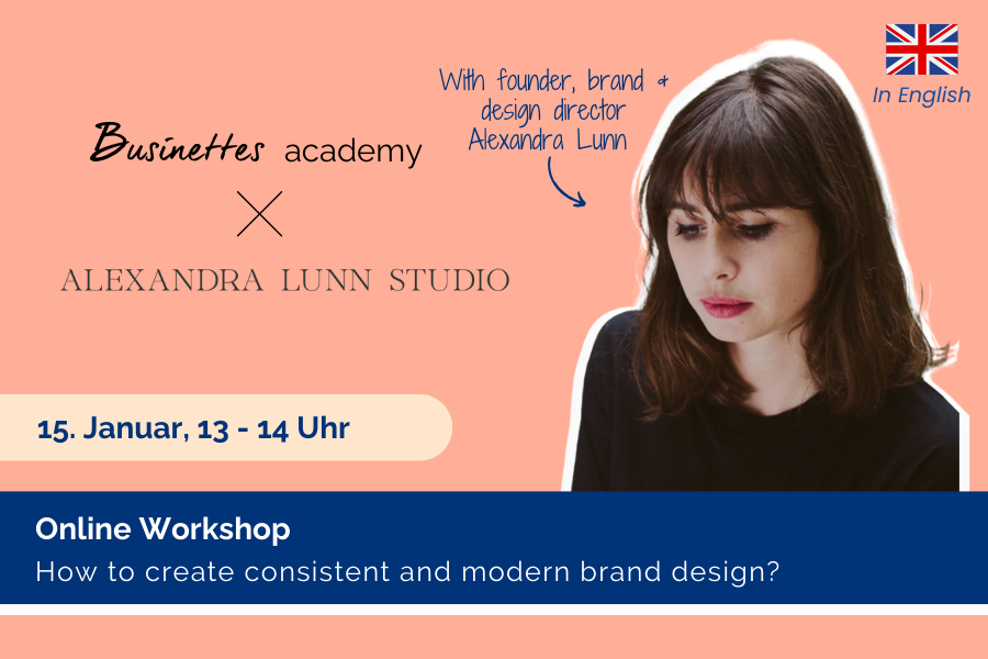 How to Create a Consistent and Modern Brand Design? | Workshop auf Englisch