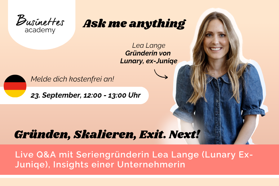 Ask me Anything - mit Lea Lange (Lunary, Ex-Juniqe)