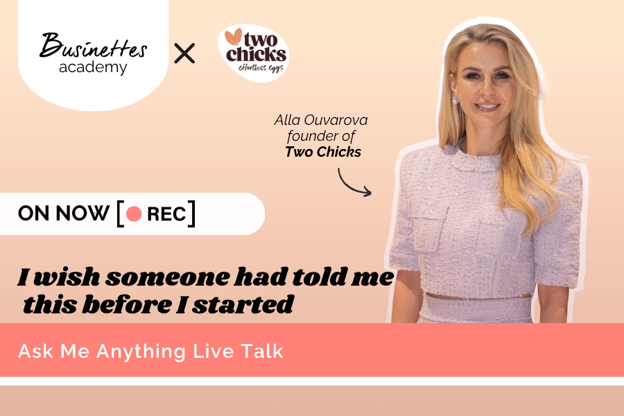 What the Co-Founder of Two Chicks Wants Every Founder to Know